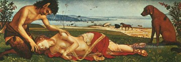  Renaissance Malerei - Der Tod von Procris 1500 Renaissance Piero di Cosimo